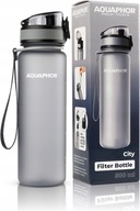 Filtračná fľaša Aquaphor City 0,5 l šedá