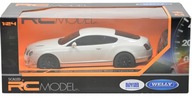 BENTLEY CONTINENTAL SUPERSPORT biały na radio 1:24