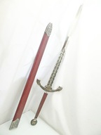 Replika, Miecz dwuręczny Templariuszy XIIIw +pochwa