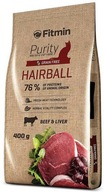 Fitmin Cat Purity Adult Hairball with Beef&Liver 400g