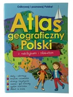 książeczka z naklejkami ATLAS POLSKI A4