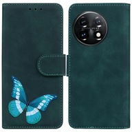 Etui Dla OnePlus 11 5G Motyl Drukowane W Kolorze Automaty Do Kart Okładka