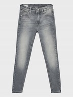 Pepe Jeans iwc jeansowe szare spodnie skinny 164 NH4