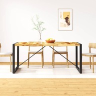 Jedálenský stôl surové mangovníkové drevo 180 cm