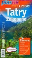 TATRY I ZAKOPANE 1:25 000 PLASTIK MAPA OPRACOWANIE ZBIOROWE