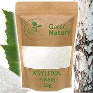 Ksylitol BRZOZOWY CUKIER Fiński 1 kg XYLITOL Czysty Słodzik Naturalny 1000g