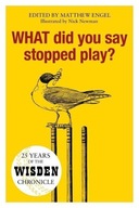 WHAT Did You Say Stopped Play?: 25 Years of the