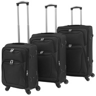 VidaXL 3-częściowy komplet walizek podróżnych, cza