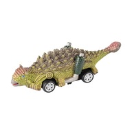 Dinosaur Pull Back Toys Detské darčeky Stolové ozdoby puzzle detské hračky