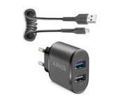 Ładowarka ARKS 10W + Kabel USB - Micro USB ARKS 2m