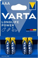 4 x Bateria alkaliczna VARTA AAA LR03 1,5V