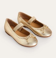 BODEN nowe buty dziewczęce złote BALERINY roz 37