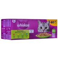 WHISKAS MIX PRÍCHUTÍ V ŽELÉ PRE MAČKY40X85G