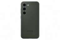 Puzdro Samsung pre Samsung Galaxy S23 Silicone khaki