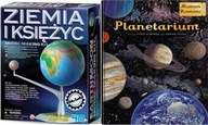 Zabawka edu Model Ziemii i Księżyca + Planetarium - Raman Prinja