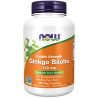 Ginkgo Biloba 60mg 120 kapsúl NOW Foods