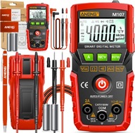 AUTOMATICKÝ MULTIMETER ANENG M107+LED NCV