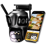 Kültéri Forgatható kamera 3 WIFI IP OBJEKTÍV 2x2MPx +4MPx LUXTORN