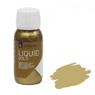 KVAPALNÁ KOVOVÁ tekutá farba Liquid Gold 50ml Bohaté Zlato Zlatá O-1 LaPaja