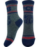 Ponožky FC Barcelona sivé 23-26