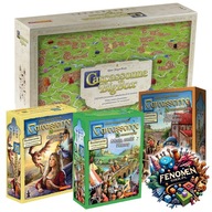 Carcassonne Big Box + 3 dodatki: Księżniczka, Opactwo, Mosty