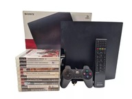 KONSOLA PLAYSTATION 3 SLIM 120 GB 4.11 / PAD / PILOT / GRY