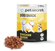 Treserki pochúťky sushi kura pre psa 500 g Pet Secret
