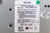 Radio samochodowe Jaguar X-Type X400 2004 4X43-18B876-AC