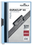 Skoroszyt zaciskowy Durable A4/60 Duraclip PCV, Ni