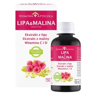 Hársfa és málna szirup 150 ml