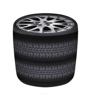 Pufa Bertoni Walec Codura GR Tyres - 40x40 cm