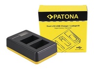 Nabíjačka PATONA Dual LCD USB pre Sony NP-FW50