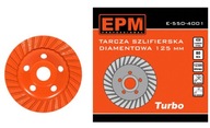 EPM TARCZA DIAMENTOWA SZLIFIERSKA TURBO 125MM