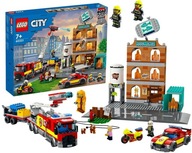 KOCKY LEGO CITY HASIČSKÁ STANICA 60321