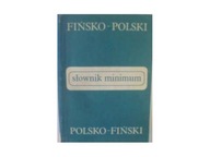 Słownik minimum Fińsko -polski polsko-fiński -