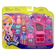 Polly Pocket Set Studio módne toaletný stolík bábika doplnky Mattel