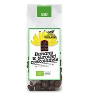 Banany w surowej czekoladzie BIO 100g
