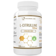 Progress Labs L-Citrulín 500mg Progress Labs Svaly Mega Dávka 120 kapsúl