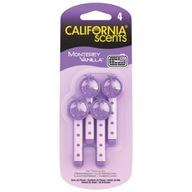 ZAPACH CALIFORNIA SCENTS VENT STICKS DO NAWIEWU - MONTEREY VANILIA (4SZTYŁ)