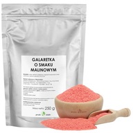 GALARETKA O SMAKU MALINOWYM w proszku 250g