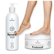 Yokaba Krem Do Stóp + PODOSALT Sól Do Stóp 20% Mocznika 180ml