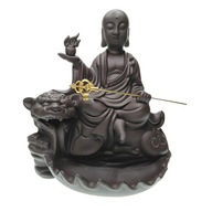 Porcelanowy ceramiczny uchwyt palnika z przepływem wstecznym Buddyjski