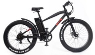 Mládežnícky Horský Elektrický Bicykel Fatbike 26 Kotúče 3 Režimy Posilňovač