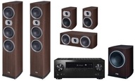 HECO VICTA 702 + 202 + C102 + SUB 252A ESPRESSO PIONEER VSX-934 KOMPLET 5.1