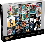 PUZZLE 1000 JAMES Bond 007 Posters