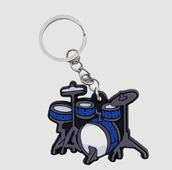 SILESIA DRUM kulcstartó kék dob