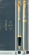 ZESTAW PREZENTOWY DUO IM BRUSHED METAL GT, PARKER