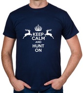 koszulka KEEP CALM AND HUNT ON prezent