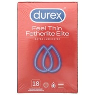 Durex prezerwatywy cieńsze Fetherlite Elite 18 szt