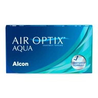 Soczewki Air optix Aqua 6 sztuk - miesięczne